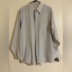 Van Heusen Light Blue Striped Dress Shirt